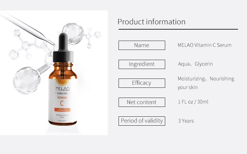 Picture of MELAO Pure Vitamin C Serum For Skincare 30ml