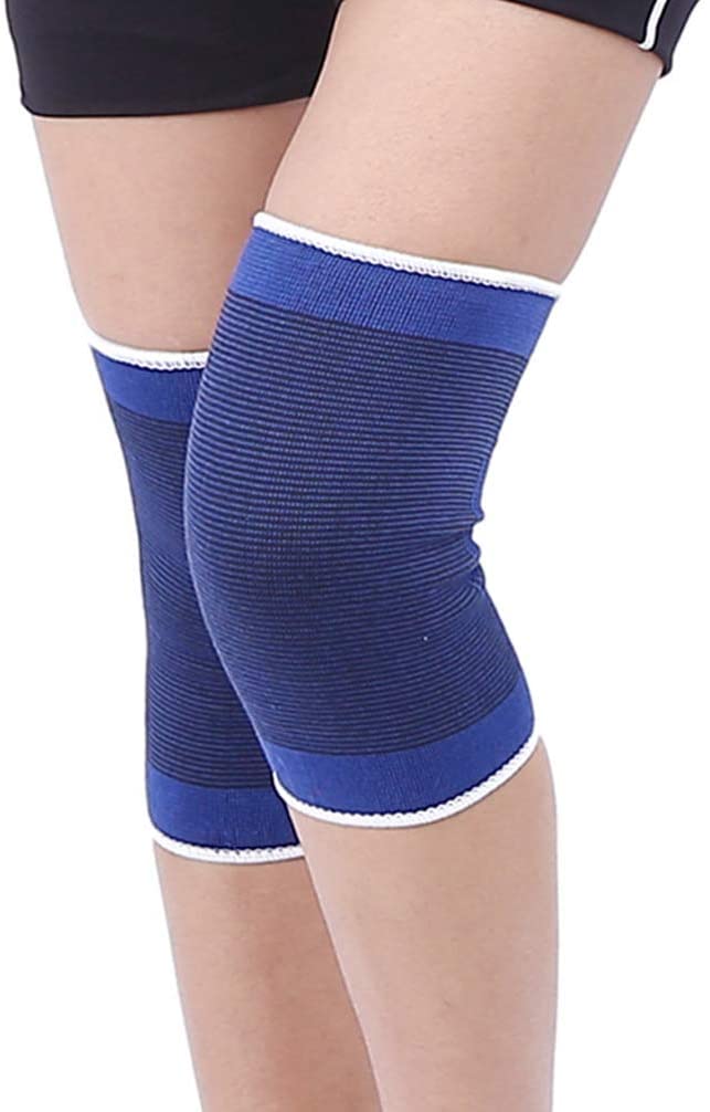 Picture of 1 Pair Knee Support Guard Pain Relief for Gym and Physical Activities Knee Support, Guard, Braces (Blue /Free size)