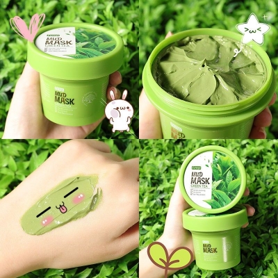 Picture of FENYI Green Tea Mud Mask 100g Clay Mask