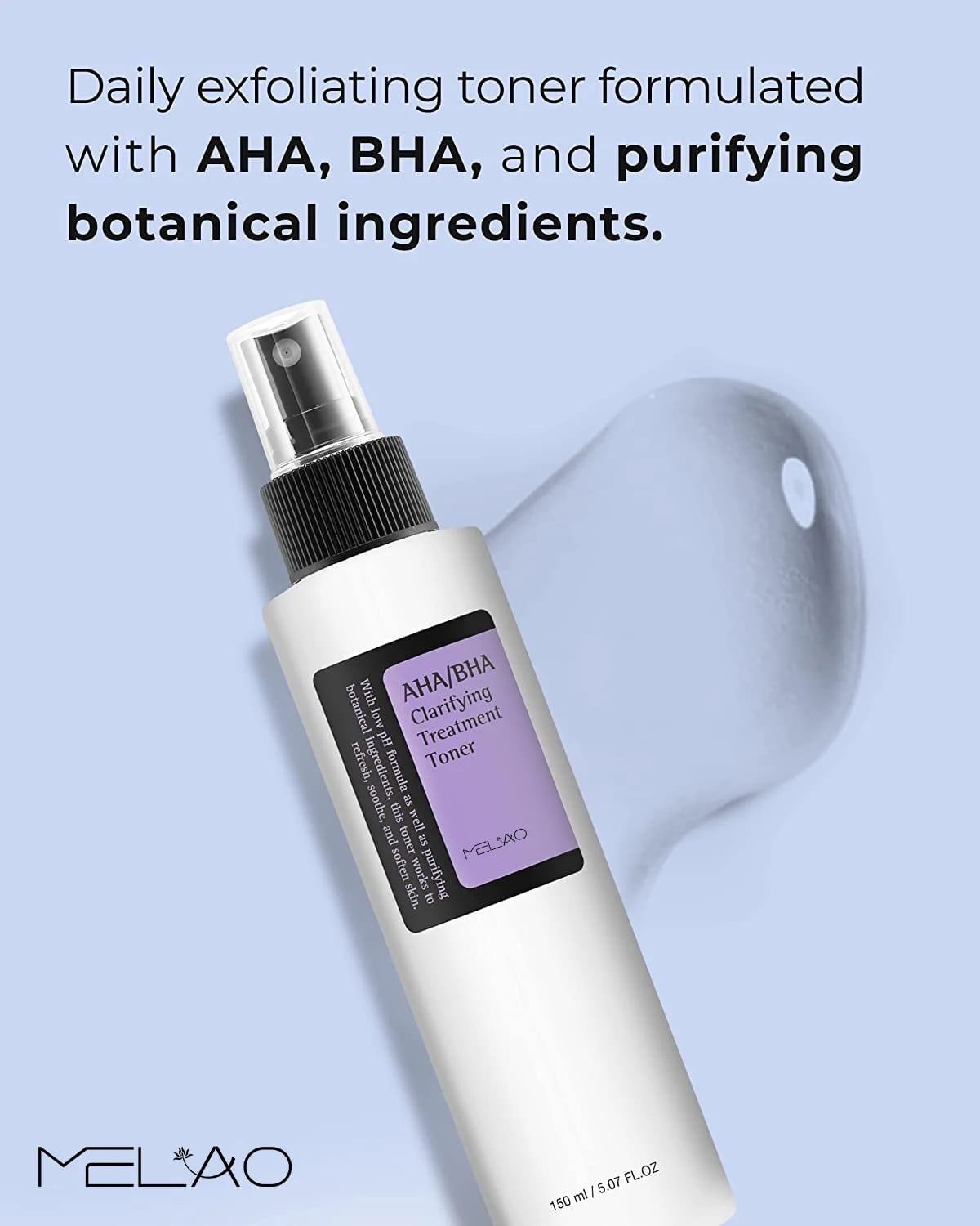Picture of MELAO AHA BHA Clarifying Treatment Face Toner 150ML