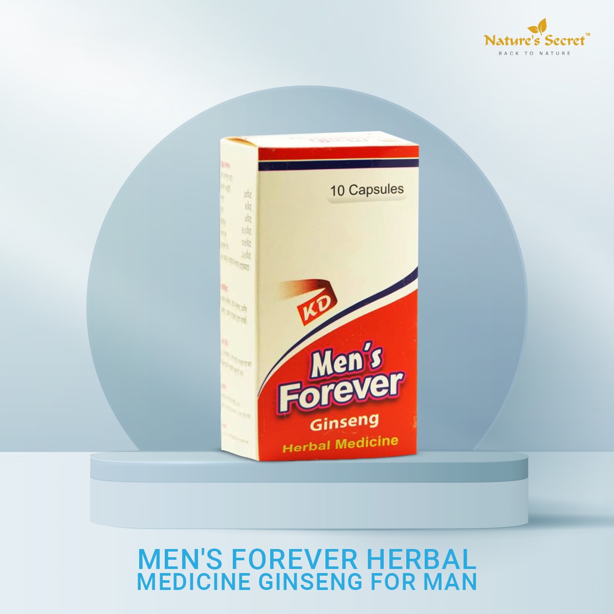 Picture of Men's Forever herbal medicine ginseng for man