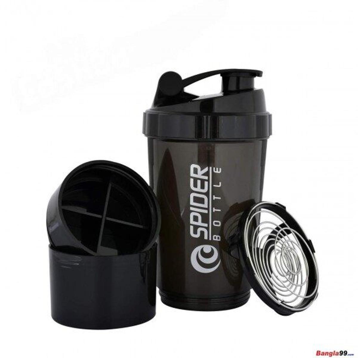 Picture of Stay Hydrated and Energized with the Spider Shaker Bottle Perfect for Gym - A Convenient Way to Mix Protein Shakes and Keep Going Through Your Workouts
