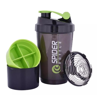 Picture of Stay Hydrated and Energized with the Spider Shaker Bottle Perfect for Gym - A Convenient Way to Mix Protein Shakes and Keep Going Through Your Workouts