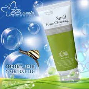 Picture of 3W Clinic Snail Cleansing Foam Facewash 100ml | Korea