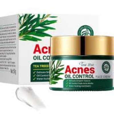 Picture of SADOER Tea Tree Acne Oil Control Face Cream Anti Acne Hydrating Moisturizing Cream 50 gm