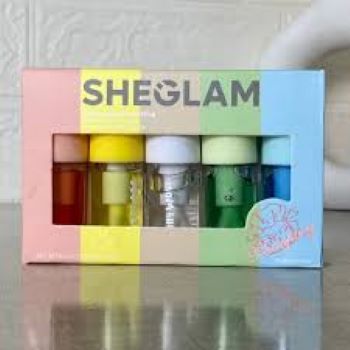 Picture of 5in1 Sheglam Jelly Wow Hydrating Lip Oil – Transparent Glossy