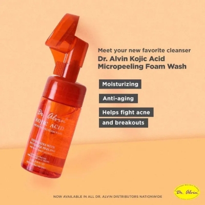 Picture of Dr Alvin Kojic Acid Micropeeling Exfoliating Foaming Wash 115ml