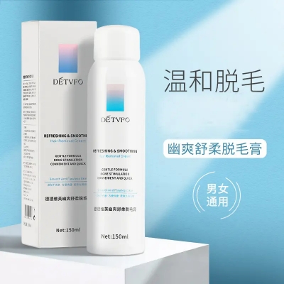 Picture of DÉTVFO Refreshing & Smoothing Hair Removal Cream 150ml