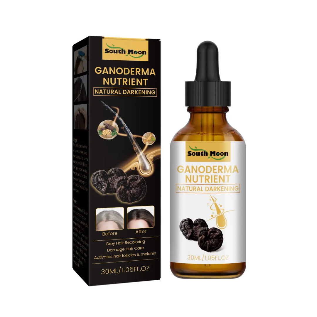 Picture of South Moon Ganoderma Nutrient - Natural Darkening Hair Serum (30ml / 1.05 fl oz)