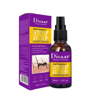 Picture of Disaar Beauty Skincare Ant Essence Stop Hair Spray for Body and Face 30ml