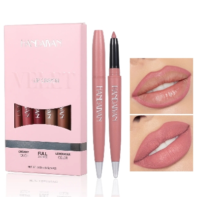 Picture of Handaiyan Velvet Lip Crayon Set – Creamy Touch, Full Coverage, Longwear Color (6PCS)