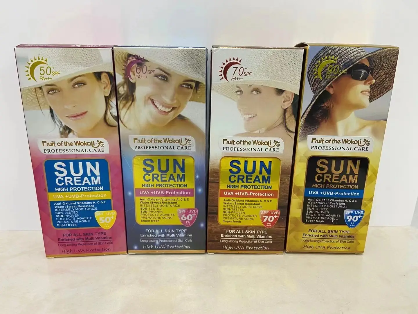 Picture of Fruit of the Wokali Professional Care Sun Cream High Protection UVA + UVB-Protection SPF 50