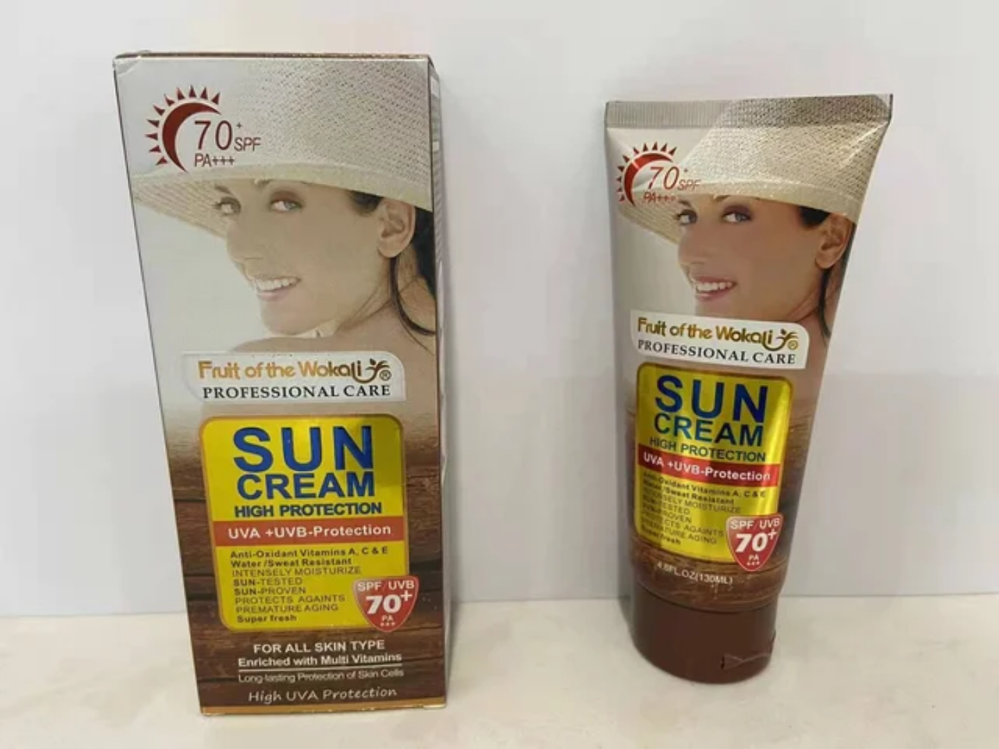 Picture of Fruit of the Wokali Professional Care Sun Cream High Protection UVA + UVB-Protection SPF 50