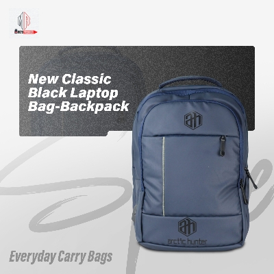 Picture of New Classic Black Laptop Bag-Backpack
