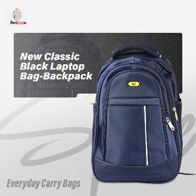 Picture of New Classic Black Laptop Bag-Backpack