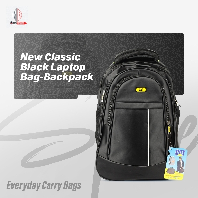 Picture of New Classic Black Laptop Bag-Backpack