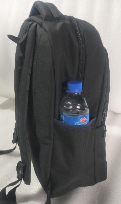 Picture of Classic Travel Backpack for Men and Women - Travel Bag - Waterproof Fabric - Laptop Bag - Rainproof - Black