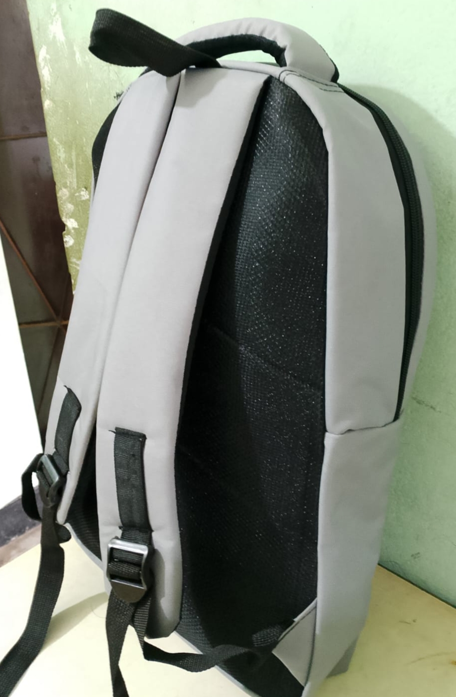 Picture of Classic Travel Backpack for Men and Women - Travel Bag - Waterproof Fabric - Laptop Bag - Rainproof - Grey