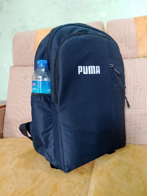 Picture of Classic Travel Backpack for Men and Women - Travel Bag - Waterproof Fabric - Laptop Bag - Rainproof - Blue