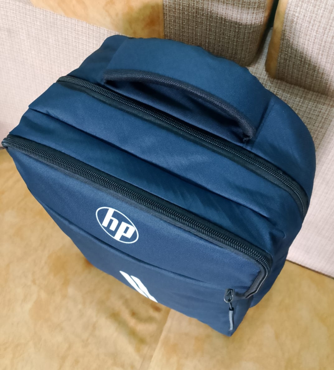 Picture of Classic Travel Backpack for Men and Women - Travel Bag - Waterproof Fabric - Laptop Bag - Rainproof - Blue