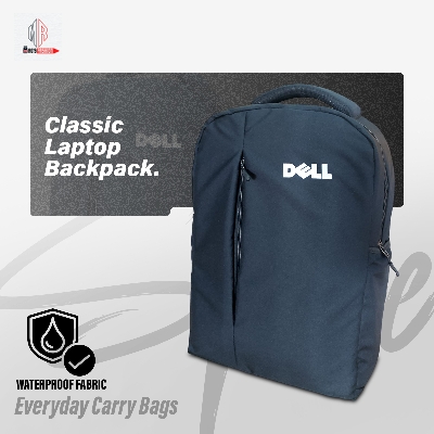 Picture of Classic Travel Backpack for Men and Women - Travel Bag - Waterproof Fabric - Laptop Bag - Black