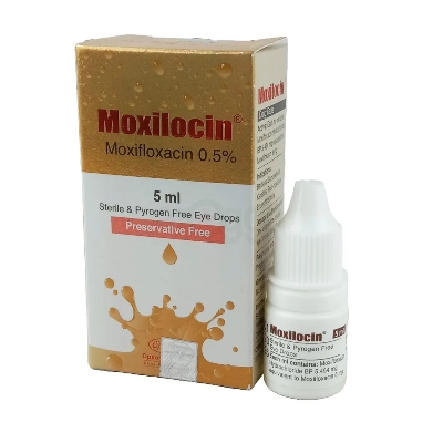 Picture of moxilocin eye