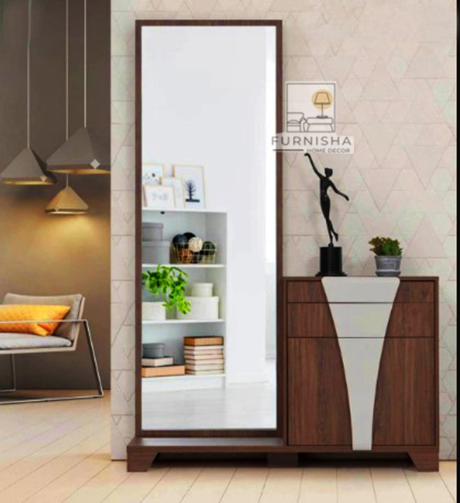 Picture of (Test Product) Furnisha  Furnisha Laminated Board Marina Dressing Table (Finish Color Antique+White)