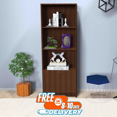 Picture of (Test Product)  Furnisha  Furnisha Modern Book Shelf with Bottom File Cabinet For Office & Home