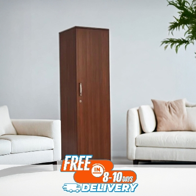 Picture of (Test Product) Furnisha  Furnisha One Door Almirah with Clothe Hanger shelf and clothe Storage shelf Wardrobe