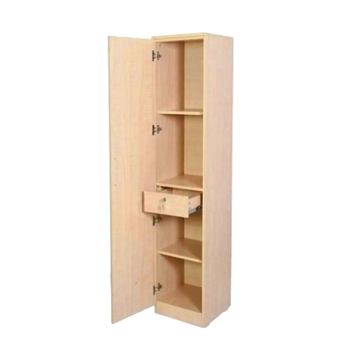 Picture of (Test Product) Furnisha  Furnisha One Door Biege Lamented Board Almirah With Locker  Drawer