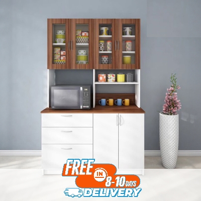 Picture of (Test Product) Furnisha  Furnisha Kitchen Rack - Oven Rack Multi-Purpose Storage Cabinet - Organize Your Kitchen With The Multi-Purpose Furnisha Kitchen Rack