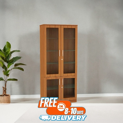 Picture of (Test Product)  Furnisha  Furnisha Showcase /Storage Cabinet /Display Unit (Finish Color - Shanteak)