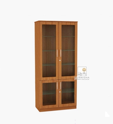 Picture of (Test Product)  Furnisha  Furnisha Showcase /Storage Cabinet /Display Unit (Finish Color - Shanteak)