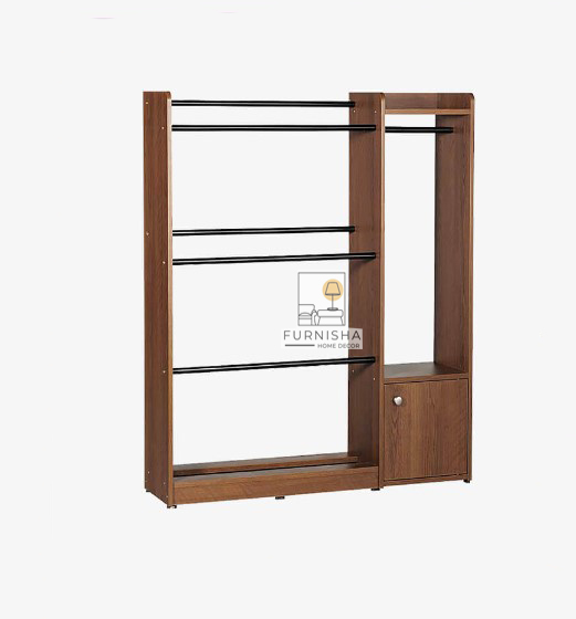 Picture of (Test Product) Furnisha  Premium Quality Cloth Storage Alana, Alna With 1 loock Door Cloth Cabinet,  Modern Cloth Hanging Cabinet by Furnisha Home Decor