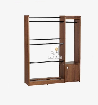 Picture of (Test Product) Furnisha  Premium Quality Cloth Storage Alana, Alna With 1 loock Door Cloth Cabinet,  Modern Cloth Hanging Cabinet by Furnisha Home Decor