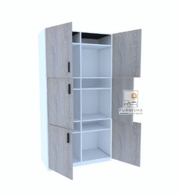 Picture of (Test Product)  Furnisha  Furnisha Office Cabinet/ File Cabinet/ Security Cabinet (Finish Color - Albino+White)