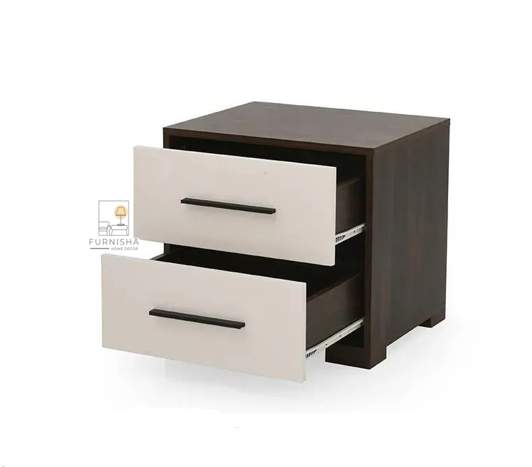 Picture of (Test Product)  Furnisha  Latina Bed Side Table-Drawer Storage Side Table