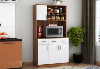 Picture of (Test Product) Furnisha Kitchen Cabinet / Kitchen Rack / Microwave Oven & Condiment Racks/ Kitchen Cabinet / Crockery Rack