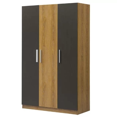 Picture of (Test Product) Furnisha 3 Door Almirah with Inner Locker Drawer & Cloth Storage Shelve And Hanging Unit # Door Almira