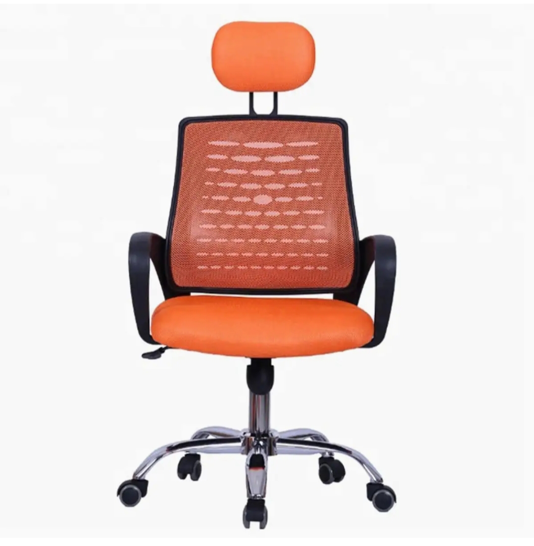 Picture of Furniture Plus (FP-M-80-Ss) Smart Executive Office Chair Good Quality Orange Colour