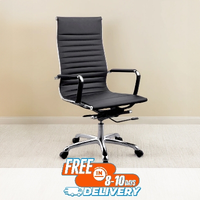 Picture of Furniture Plus (FP-M-33-BLACK) Smart Executive Manager Chair Best Quality Boss Chair