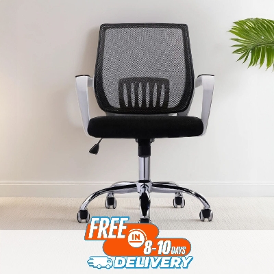 Picture of Furniture Plus (FP-M-134-Ss) Smart White Armrest  Executive Chair good quality
