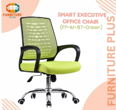 Picture of Furniture Plus (FP-M-87-Ss) High Quality Executive Chair Green Colour Best Quality