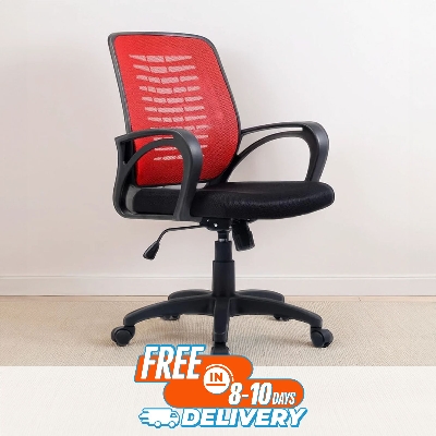 Picture of Furniture Plus (FP-M-88-Red/Black) Executive mesh chair 11k good quality office chair/ Red-Black China chair