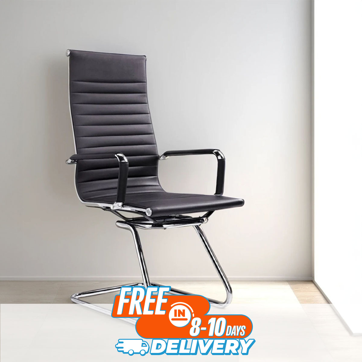 Picture of Furniture Plus (FP-M-120-Ss)Conference exclusive high back visitor chair