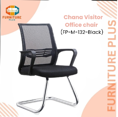 Picture of Furniture Plus (FP-M-132-Ss)Modern Mesh Visitor Meeting Chair - Chair