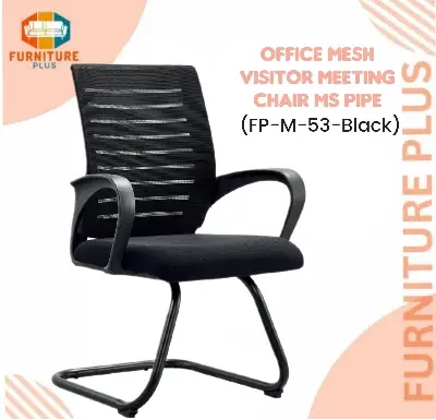 Picture of Furniture Plus (FP-M-54) Office  visitor chair 9k black good quality
