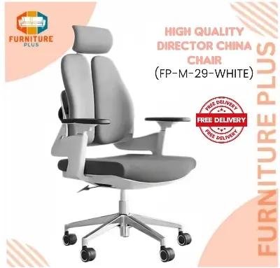 Picture of Furniture Plus (FP-M-29-WHITE) Adjustable Executive Director Chair imported China/ offic chair/ boss chair /