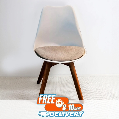 Picture of Furniture Plus (FP-M-86)White Color Tulip Chair good quality