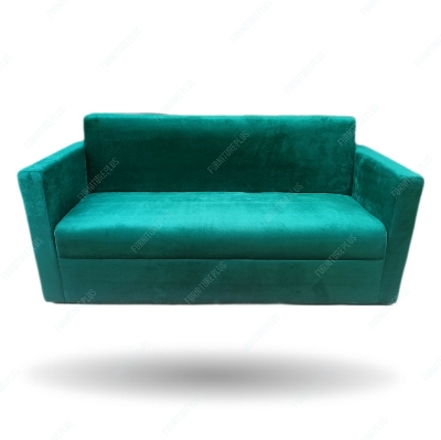 Picture of Furniture Plus (FP-M-60)Premium Sofa Three Seater Velvet Fabric better quality  living room/home office /sofa set